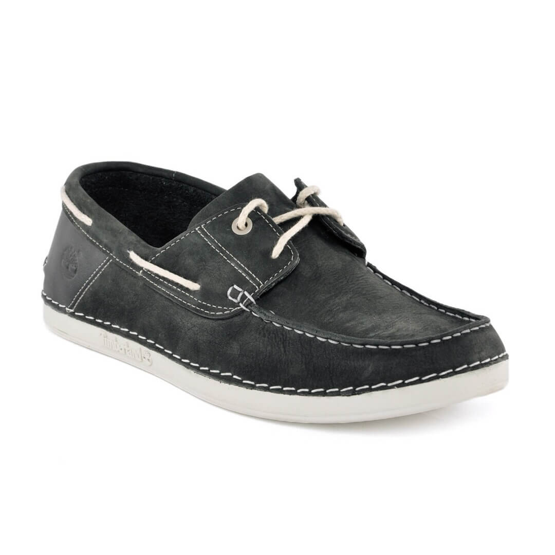 Black Canvas Loafers